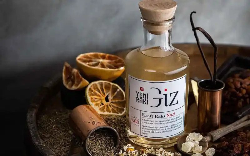 Yeni Rakı GİZ: El Yapımı ve Sınırlı Üretim Rakı | Kokteyl Tarifleri